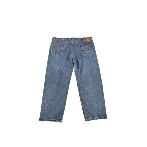Levi's 550 Comfort Fit Jeans Men's W48 L29 Relaxed Fit Blue Denim - Picture 4 of 8